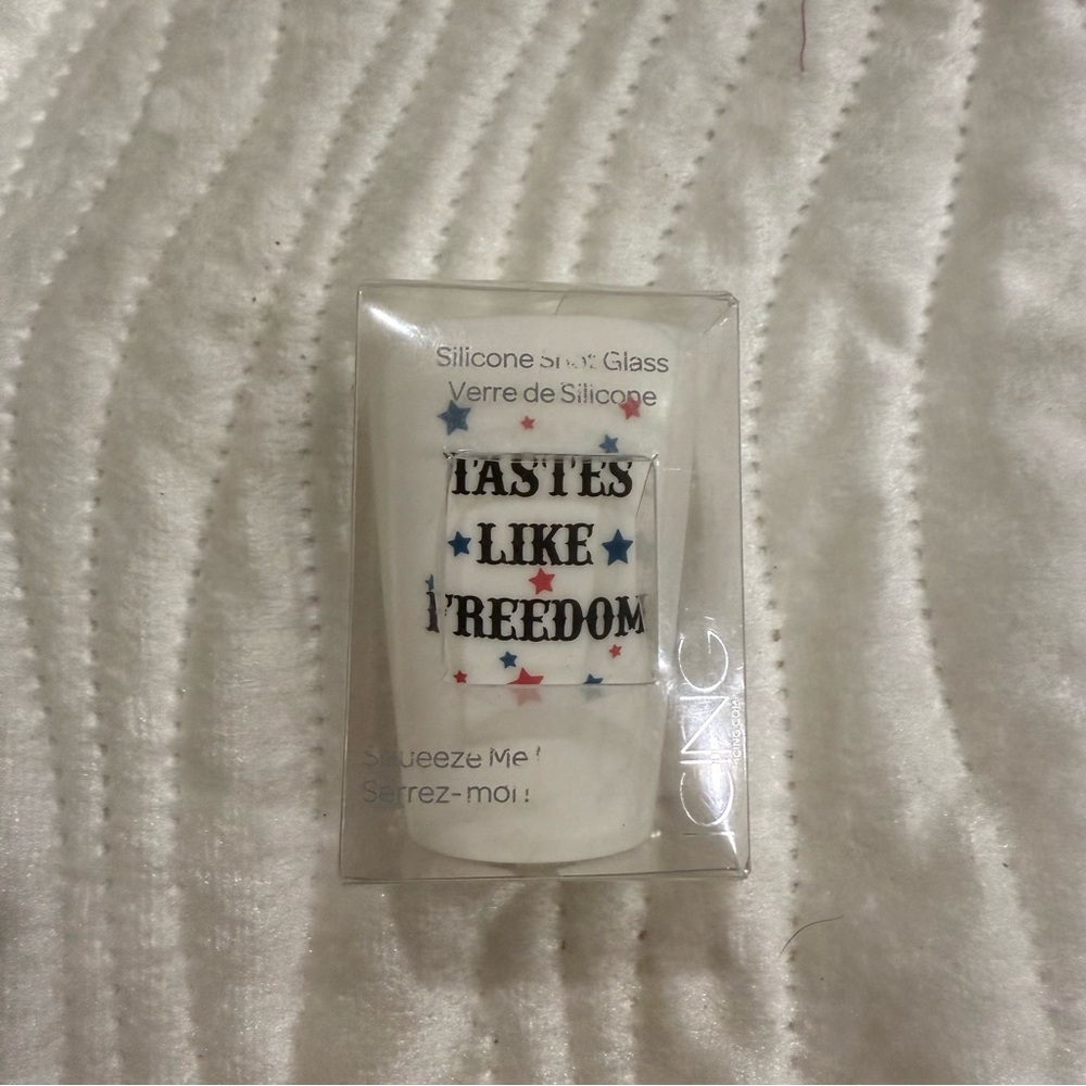 10 for $10 Icing White Silicone Shot Glass